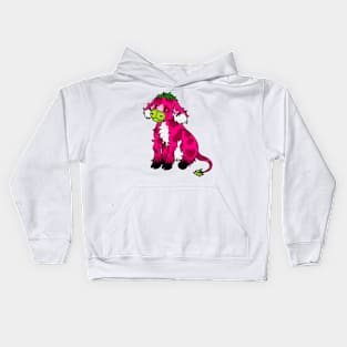 Dragon Fruit Cow Kids Hoodie